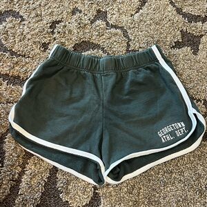 Brandy Melville Lisette “Georgetown Athl. Dept.” Shorts